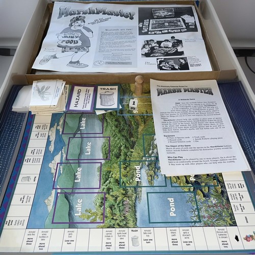 Marsh Master A Wetlands Game, 1993 Great Blue Productions. Complete - Picture 2 of 5