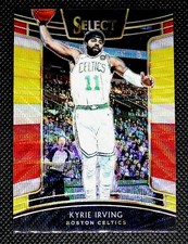 2018-19 Panini Select Kyrie Irving Tri Color Prizm #21 Concourse Boston Celtics 