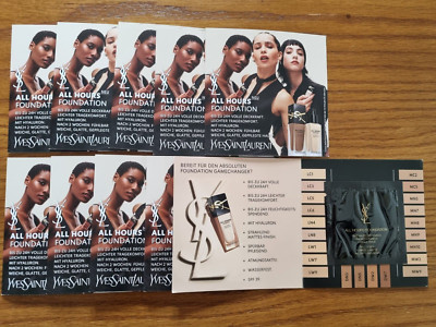 YSL Yves Saint Laurent - All Hours Foundation MN7 Make-Up 10 ml ( 10 x 1 ml )