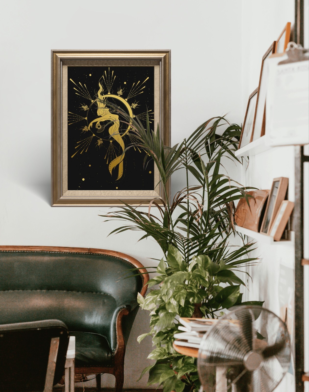 Vintage-Inspired Art Poster for Home Decor
