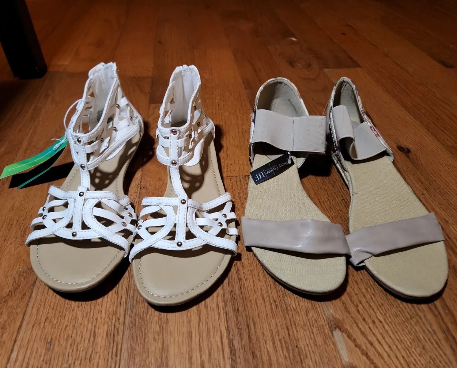 Lotto sandali scarpe donna nuovi taglia 8 suola e Henry Ferrera nuovi con etichetta