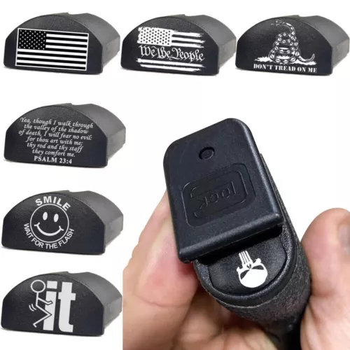 Grip Dust Insert Plug for 9mm Glock 43X 48 & MOS Magwell Magazine Accessories