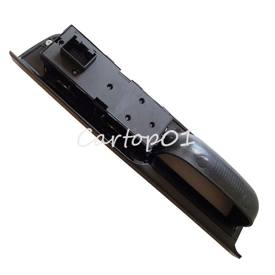 Interruptor de puerta Master Power Window y bisel negro Volkswagen Jetta 1999-2005 Foto 3 de 3