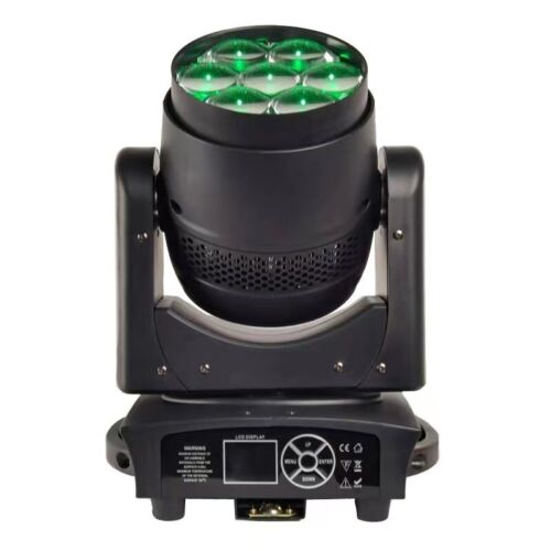 7*40W Rgbw 4In1 Led Zoom Dmx Mini Moving Head Wash Beam Light For Dj Disco Stage - Picture 8 of 8