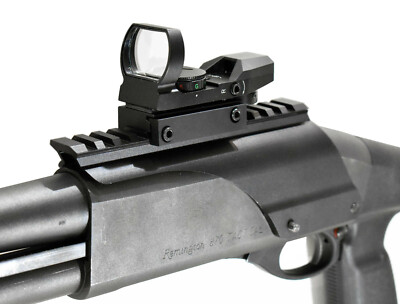 Remington 870 12 gauge reflex sight and rail mount home defense hunting tactical