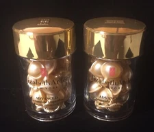2 Elizabeth Arden Advanced Ceramide Capsules Daily Youth Restoring Serum .47FLOZ