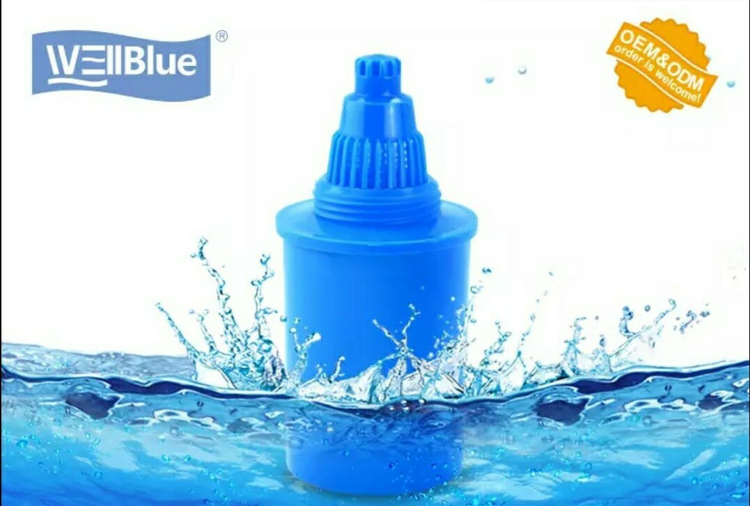 3 Filtri Di Ricambio Per Brocca Alkaline EHM Blue 3.5L - Pietre Maifan E Infrarossi Per Acqua Alcalina Mineralizzata