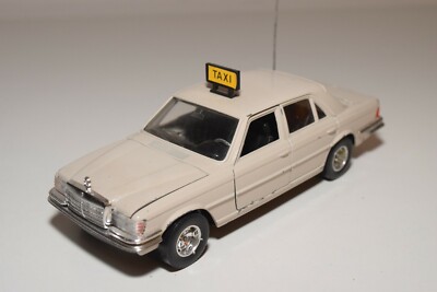 A20 1:24 BBURAGO BURAGO 122 0122 MERCEDES-BENZ 450SEL 450 SEL TAXI TOP