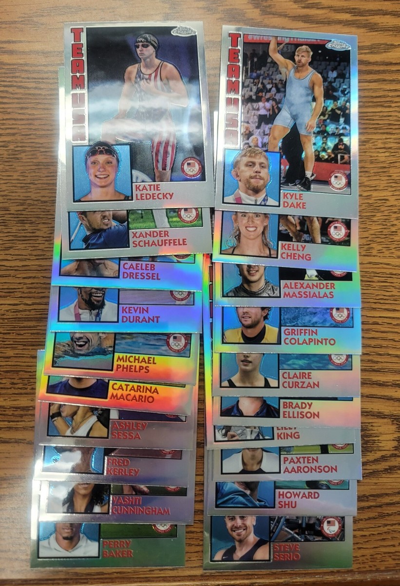 2024 Topps Chrome US Olympic and Paralympic 1984 Insert #1