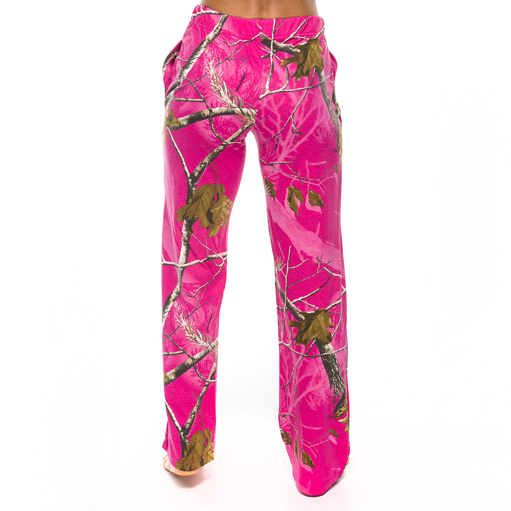 Mooselander Ladies Sleep Pants in REALTREE AP Bright Pink Camo eBay