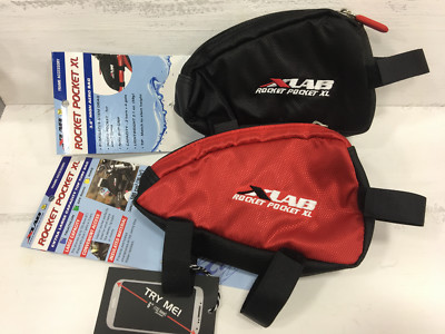 XLab Rocket Pocket XL 3.6'' High Aero Frame Bag (Red #1618 / Black #1617)