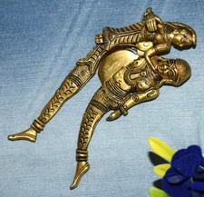 Vishnu Lakshmi Betel madre caramella schioccante ottone Radha Krishna Sarota con ferro