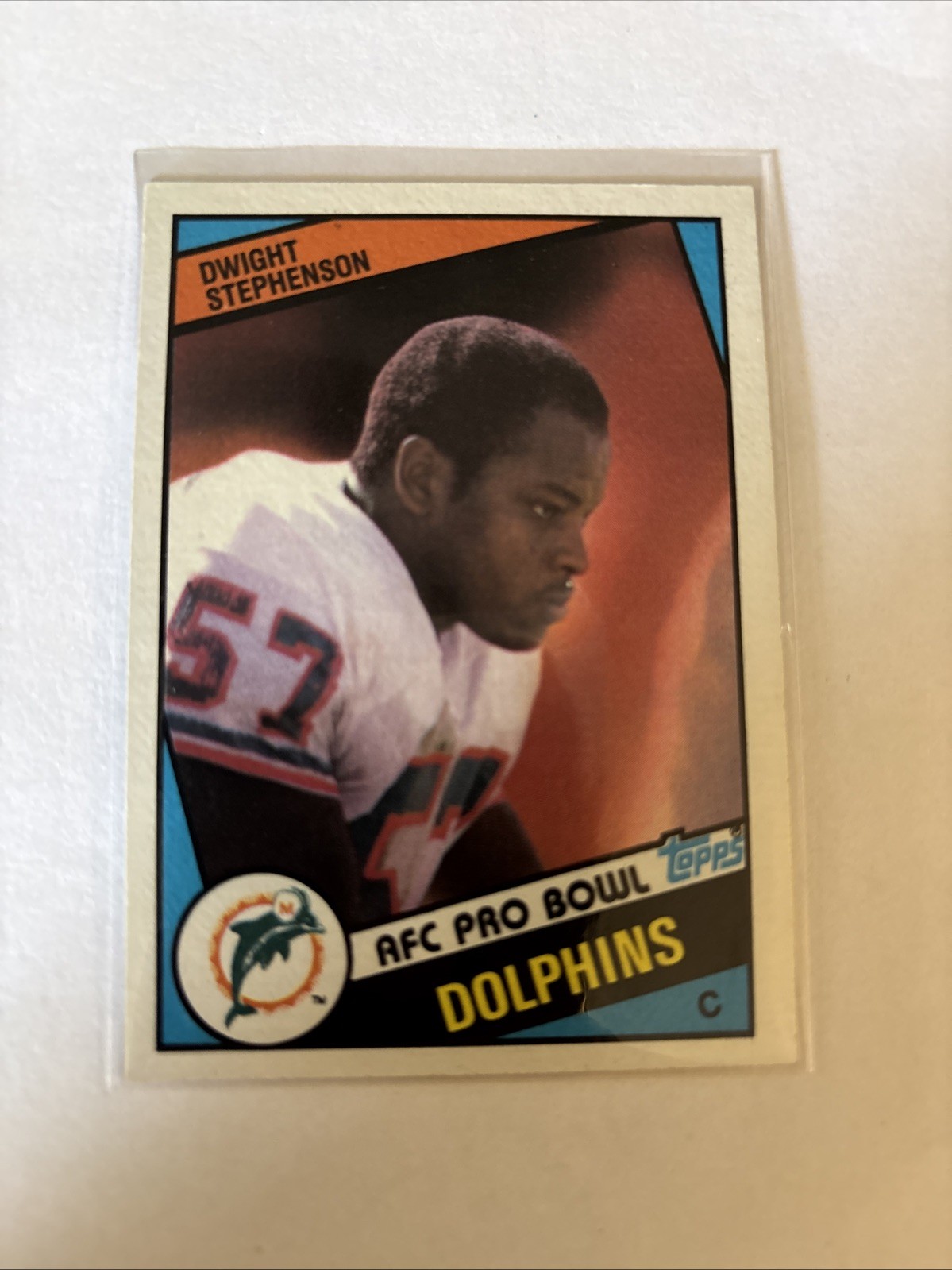 1984 Topps - Dwight Stephenson #129 (RC) B