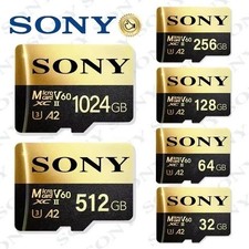 SONY Micro SD Card 64GB 128GB 256GB 512GB 1TB TF Memory Card