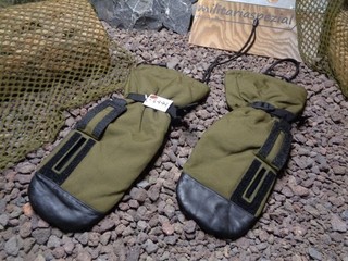 Orig.NL Armee Winterhandschuhe Fäustlinge mit Schiessfinger XL 11 oliv neu 3999