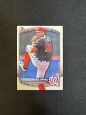 2025 Bowman Draft Baseball Travis Sykora Washington Nationals Paper Base #BD-137