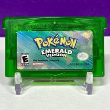 Pokemon Emerald GBA [Authentic – New Battery] Gameboy Advance Cartridge