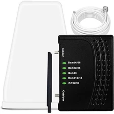 Cell Phone Booster for Home, Smart LCD Display, Cell Phone Signal Booster Up ...