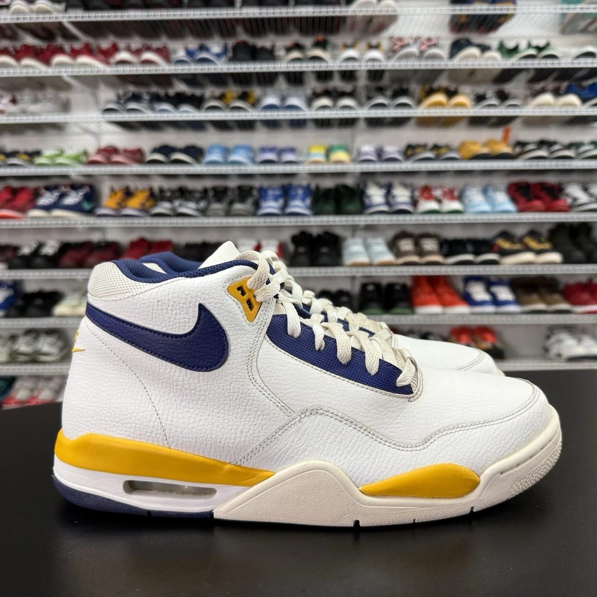 Nike Flight Legacy Lakers for Sale | Authenticity Guaranteed | eBay