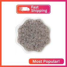 4mm Frosted Glass Beads Bulk, 500pcs Small Round Beads for Jewelry Making, 6/0 C