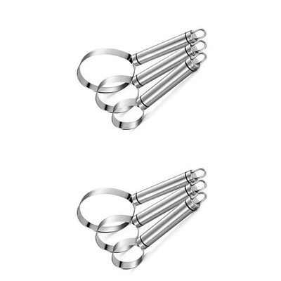  2 stücke Set von 3 stücke Dauerhafte Edelstahlfrucht- und Melonenschneider