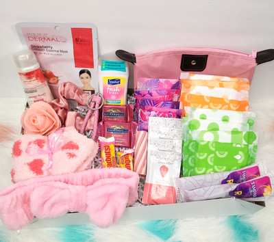 First Period Gift Box, Tween  Period Kit, Menstruation GIFT Box.