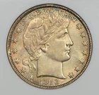 1913-S Barber Half Dollar NGC AU58 Gorgeous!