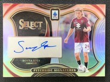 Borna Sosa 2024-25 Panini Select Serie A Pitchside Signatures Auto #PS-BS -b