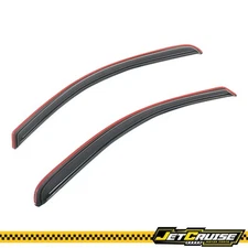 Fits 14-19 Silverado Sierra 1500 2500 HD Standard Cab In-Channel Window Visors