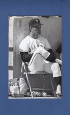 FRANK FUNK, 1975 San Francisco Giants ~ 1950s-90s Mel Bailey real photo postcard