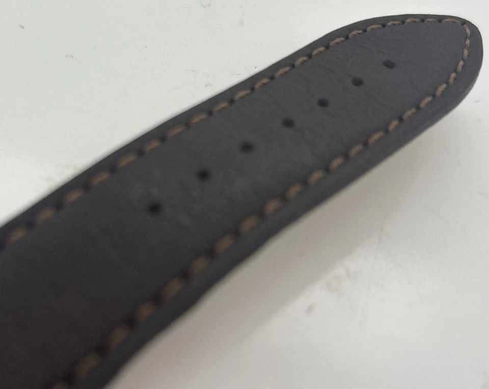 Invicta 7376 Signature Men's 45MM Skeleton Back Chrono Leather Strap Watch 20 - Image 4 of 4