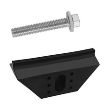 Battery Hold Down Kit Car Battery Holder Bracket Kit with 304 Stainless Black