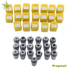 19 Pack ER16 Collet Set Complete Sizes Including all 16th 32nds  64th