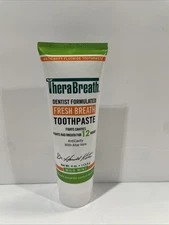TheraBreath Fresh Breath Toothpaste, Fluoride Free, Mild Mint, 4 oz