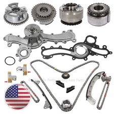Water Pump Timing Chain Kit Cam Phaser For Toyota Land Cruiser Tundra Hilux 4.0L