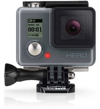 GoPro Hero HWBL1 Camera Bundle Waterproof Case Head Strap Battery SD Card Kit