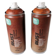 Montana Rost Effektlack Spray 400ml DIY Deko Kunst Braun Orange-Braun Sprühlack
