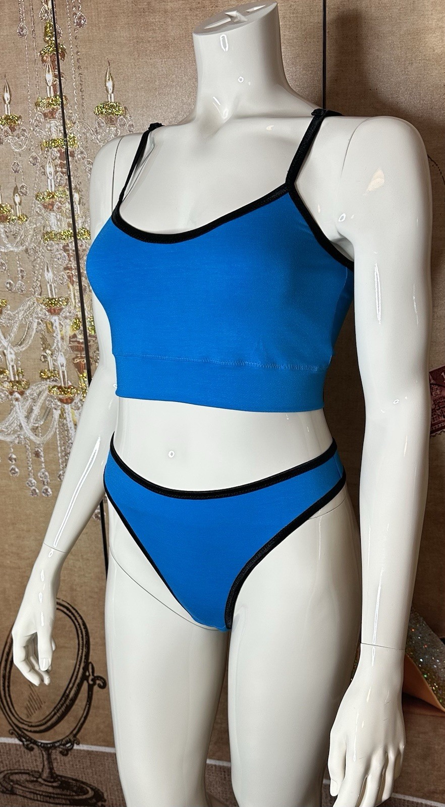 Top + Brazilian Tanga Set - Gr.40 Tirza Mode 2