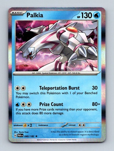 #40 2023 Paradox Rift ( Palkia HOLO