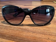 JUICY COUTURE Sun Glasses JU301/S Frame 57-14-140 Black/White Check Arms