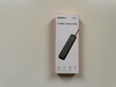 iDsonix 7-Port USB 3.0 Hub ED7U-U3 1m Kabel