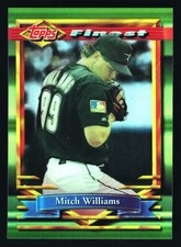 Mitch Williams Houston Astros 1994 Finest Refractor #242