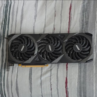 MSI NVIDIA GeForce RTX Triple Fan Heatsink GPU PCIe x16 Multi Monitor