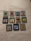 Nintendo Gameboy And Game Boy  Color Game Lot Of  11 Games Tested !