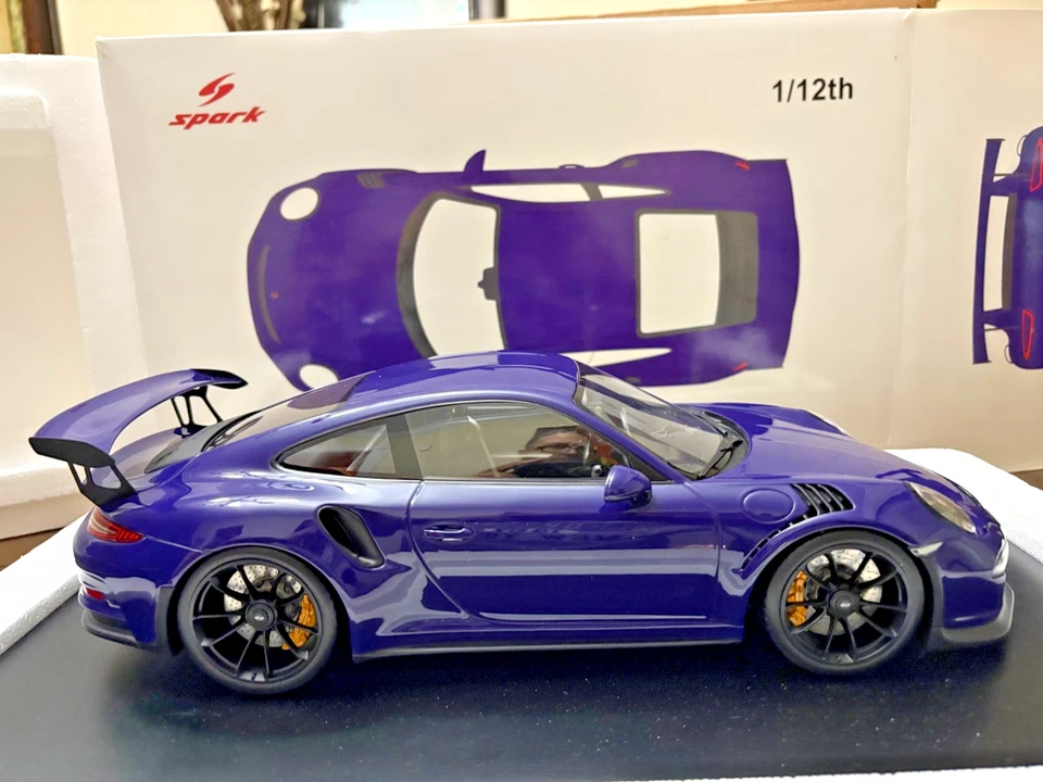 1/12 Porsche 911 991 GT3 RS  Ultra Violet/Purple Spark  12S010 * Very Rare * - Image 4 of 4