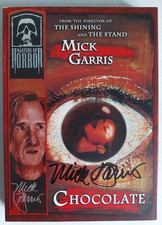 DVD SIGNED by MICK GARRIS-MASTERS OF HORROR "Chocolate" w/ Autographed Slipcase