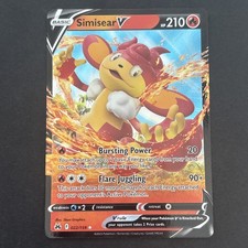 purple pokemon card Amazon.com: Simisear V & VSTAR - 023/159 - Crown Zenith