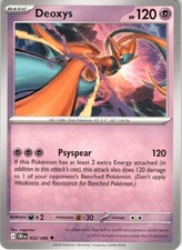 Deoxys Psychic Pokemon TCG 032/086 NM