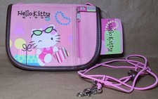 Hello Kitty City Zipper Closure Wallet Fashion Bag Multicolor 2003 NWT Sanrio