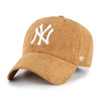 '47 Brand MLB New York Yankees Thick Cord Cap 47 Clean UP Basecap Kappe Unisex
